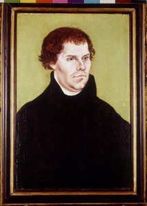 Portret van Maarten Luther, Schilderij door Carnach