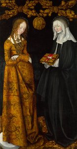 Heilige Christina en heilige Odile
