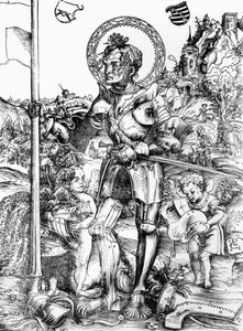St. Joris door Lucas the Elder Cranach
