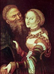 De Zieke Oude Man door Lucas the Elder Cranach