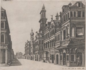 Perspectief Weergave van een Straat