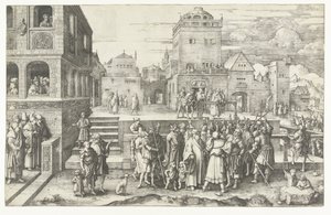 De grote Ecce Homo door Lucas van Leyden