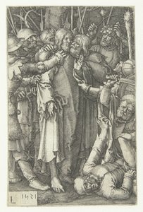 Gevangenneming van Christus door Lucas van Leyden