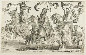 Jehoram, Uzziah, Jotham, plaat drie, uit De Twaalf Koningen van Israël