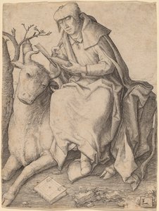 Sint Lucas door Lucas van Leyden