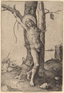 Sint Sebastiaan door Lucas van Leyden