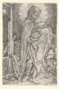 St. Antonius door Lucas van Leyden