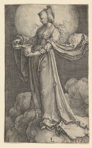 St. Maria Magdalena op de wolken, 1518