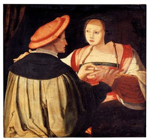 De verloving door Lucas van Leyden