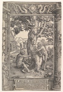 De Val van de Mens door Lucas van Leyden