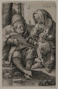 De muzikanten door Lucas van Leyden
