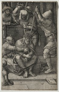 De passie: Christus gekroond met doornen, 1521