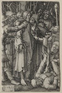 De Passie: De Gevangenneming van Jezus door Lucas van Leyden