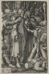 De Passie: De gevangenneming van Jezus door Lucas van Leyden