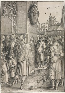 De Kracht van Vrouwen: De Dichter Vergilius Opgehangen in een Mand