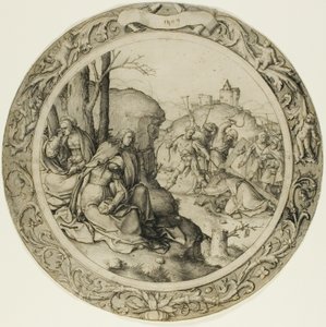 De ronde passie: Christus draagt het kruis