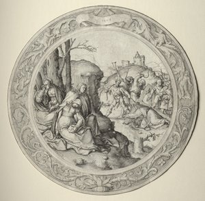 De ronde passie: Christus draagt het kruis