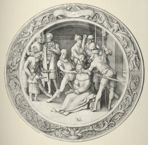 De Ronde Passie: Ecce Homo, 1509 door Lucas van Leyden