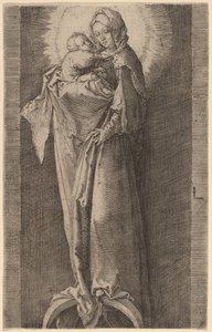 De Maagd in de nis door Lucas van Leyden
