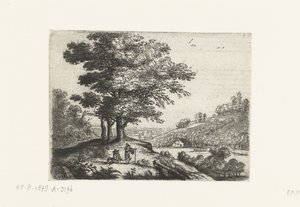 Landschap met een rivier