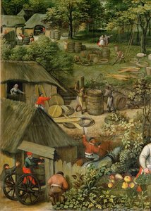 Herfst door Lucas van Valckenborch