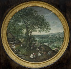 Boeren die plezier maken (Kermis)
