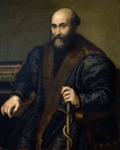 Portret van Pietro Manna door Lucia Anguissola