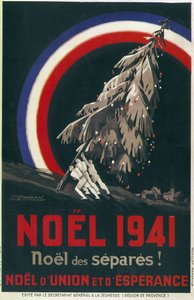 Poster voor Kerstmis van gevangenen, Frankrijk