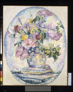 Vaas met bloemen door Lucie Consturier