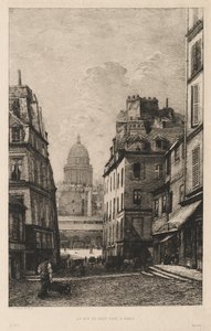 La rue du Haut Pavé in Parijs
