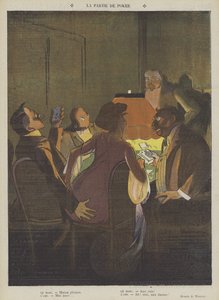 Het pokerspel door Lucien Henri Weiluc