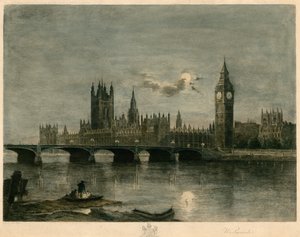 Westminster bij nacht