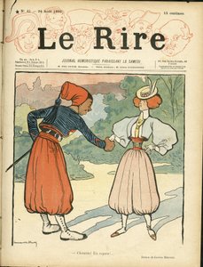 Omslag van "Le Rire" door Lucien Metivet