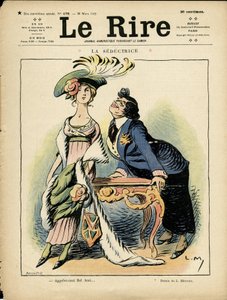 Illustratie in Le Rire, 30/03/12 - de verleidster