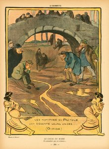 La Baionnette, Satirisch in Kleuren door Lucien Metivet