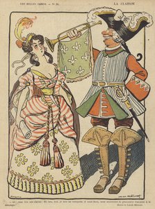 La Clairon, Illustratie voor Le Rire