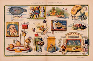 Le Rire, Satirisch in Kleuren door Lucien Metivet