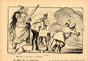 Le Rire rouge, Satirisch in Zwart & Wit door Lucien Metivet
