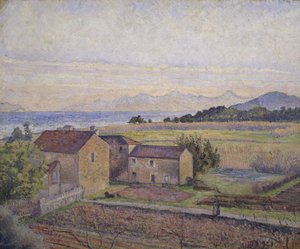 Rade de Bormes door Lucien Pissarro