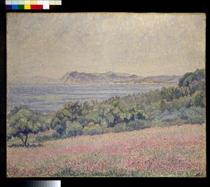 Distels, Le Brusq door Lucien Pissarro