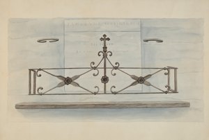 IJzeren Hekwerk door Lucien Verbeke
