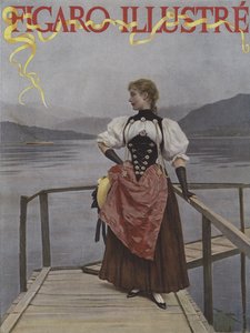In Zwitserland. Omslag van Le Figaro Illustre, juli 1893