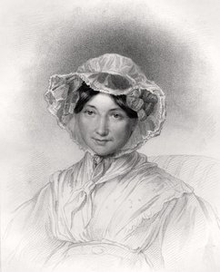 Frances Trollope, gegraveerd door W. Holl, uit 
