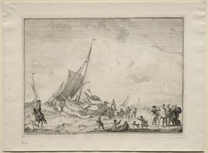 Te water laten van een schip, 1701