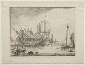 Schepen in Reparatie, 1701