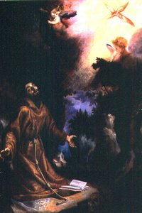 St. Franciscus ontvangt de Stigmata