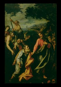 De Derde Verschijning van Christus aan Petrus door Ludovico Cardi Cigoli