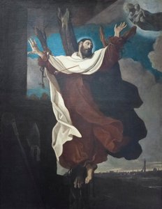 Martelaarschap van Sint Peter Toma door Ludovico Carracci