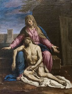 Pietà door Ludovico Carracci