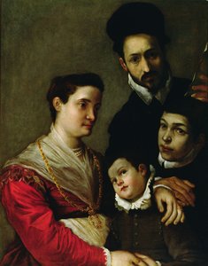 Portret van de familie Tacconi